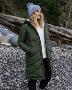 Kinsey recycelte 2.0 Jacke - Tannengrün