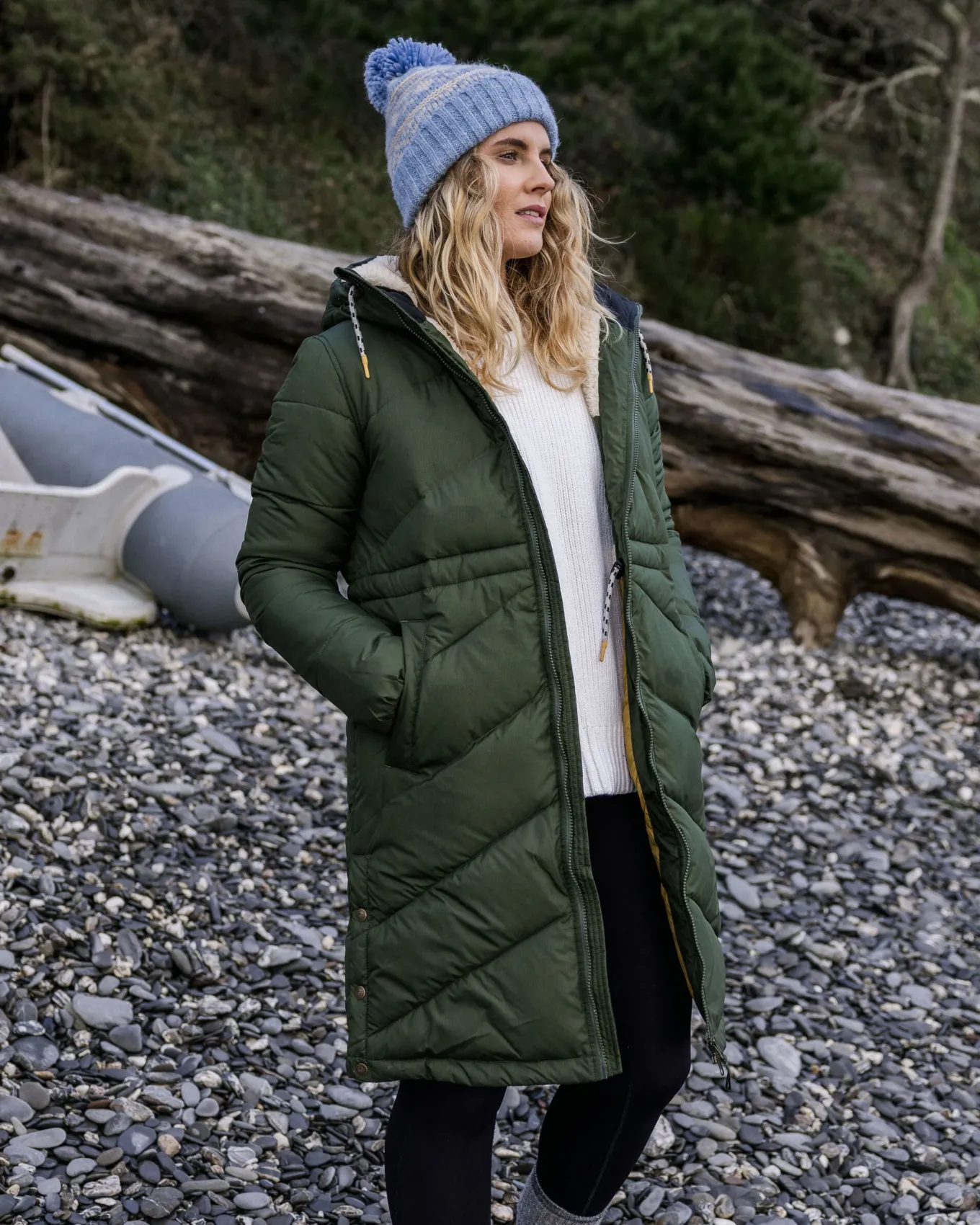 Kinsey recycelte 2.0 Jacke - Tannengrün