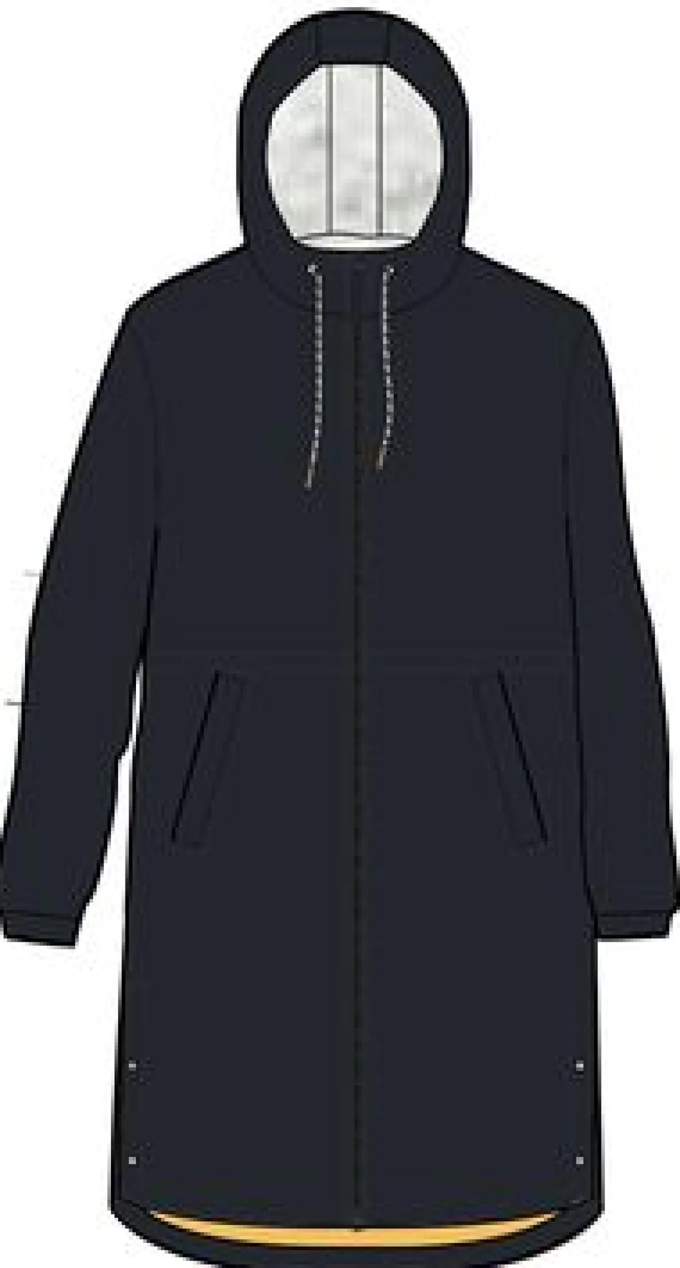 Kinsey recycelte 2.0 Jacke - Phantomschwarz