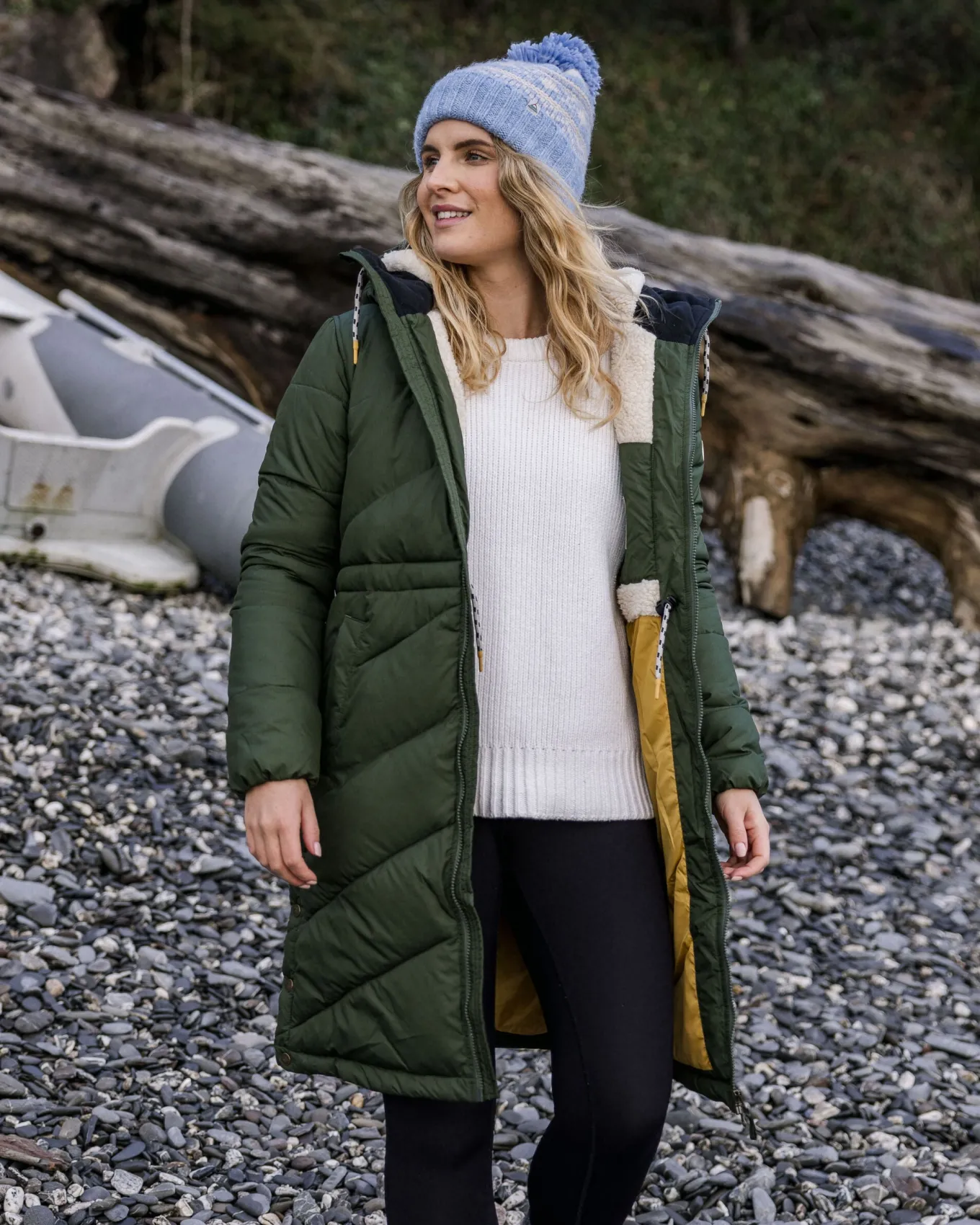 Kinsey recycelte 2.0 Jacke - Tannengrün