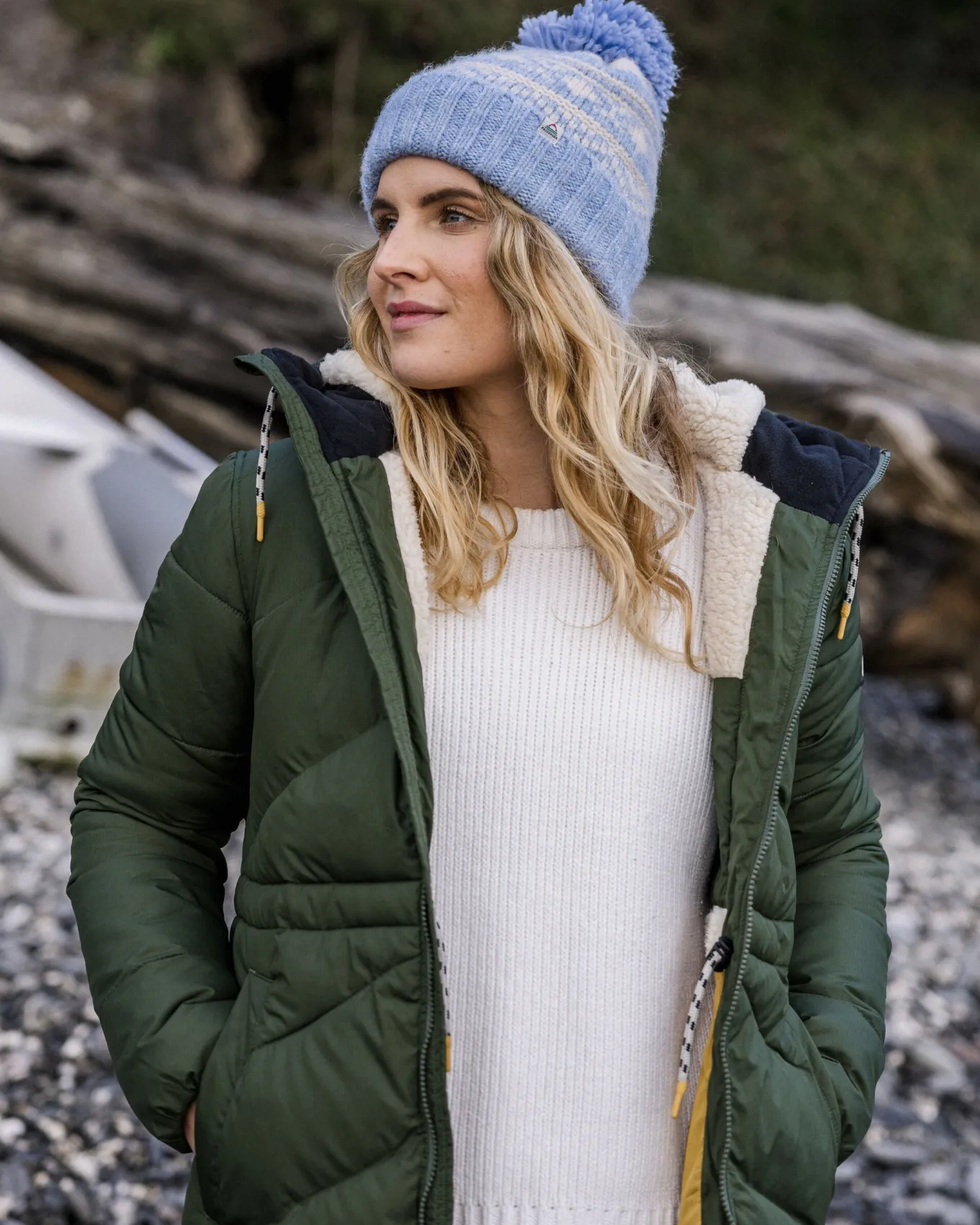 Kinsey recycelte 2.0 Jacke - Tannengrün
