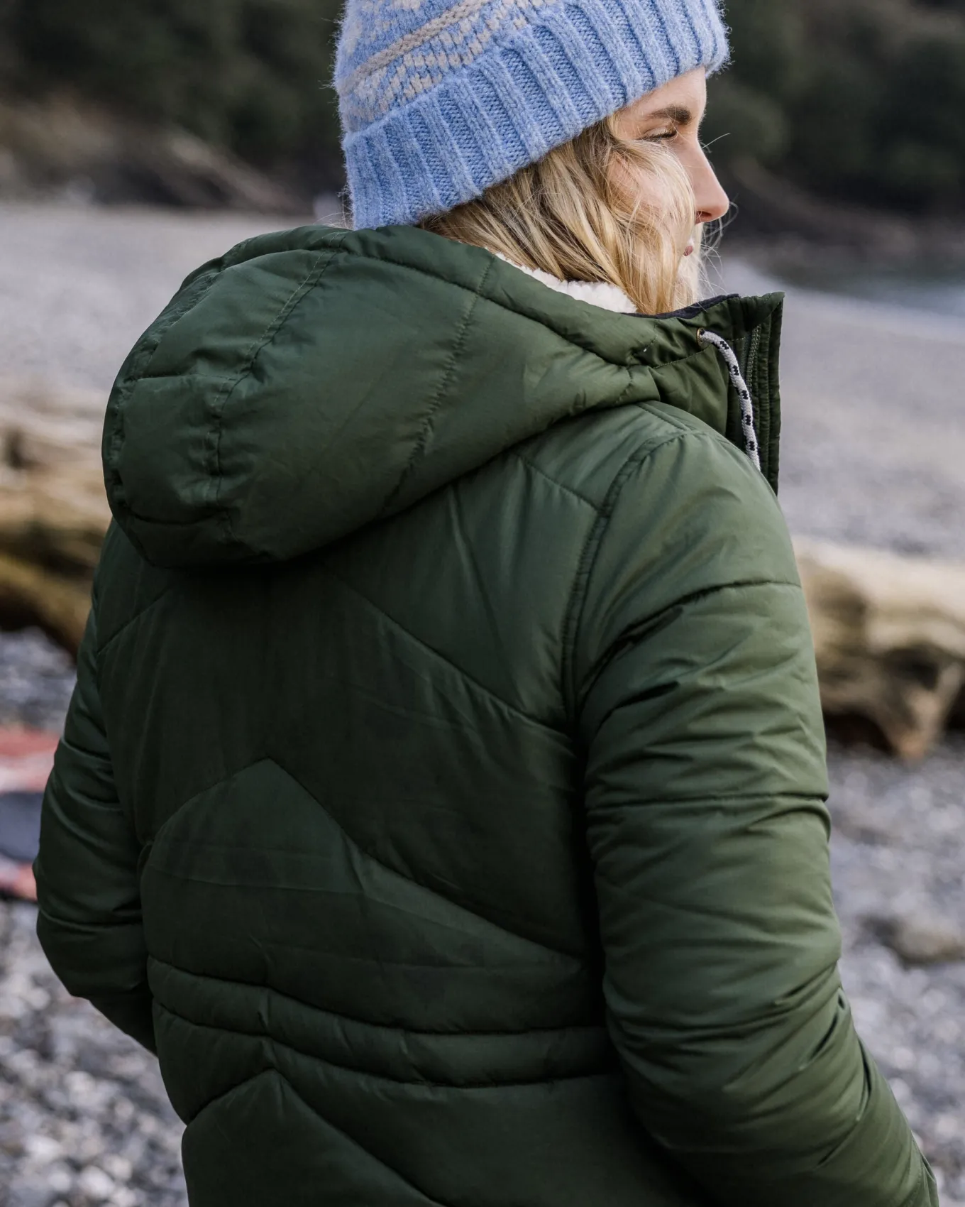 Kinsey recycelte 2.0 Jacke - Tannengrün