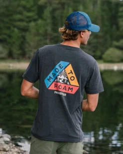 Kirkwood strukturiertes aktives T-Shirt - Schwarz