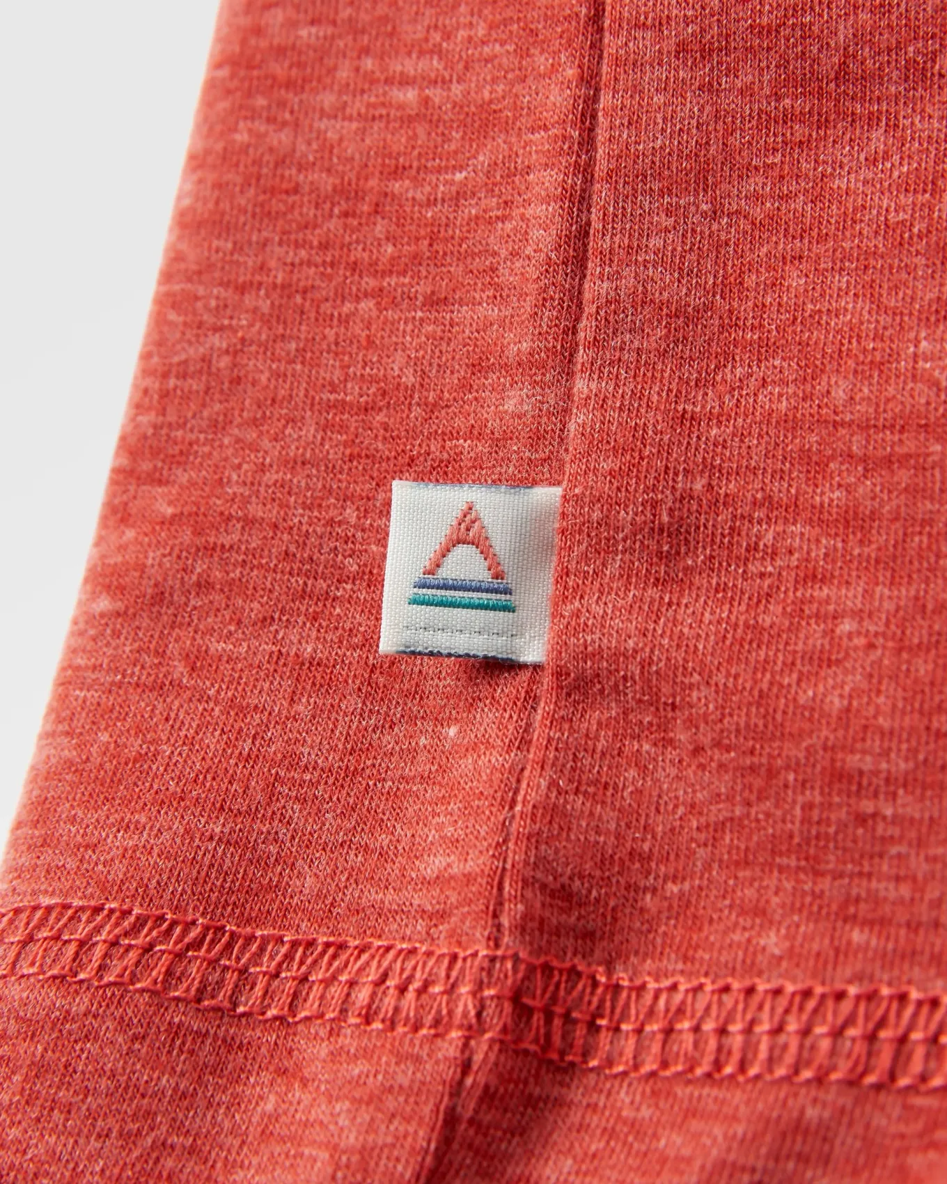 Kirkwood strukturiertes aktives T-Shirt - Roter Ocker