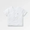 Klassisches T-Shirt aus recycelter Baumwolle - Weiß