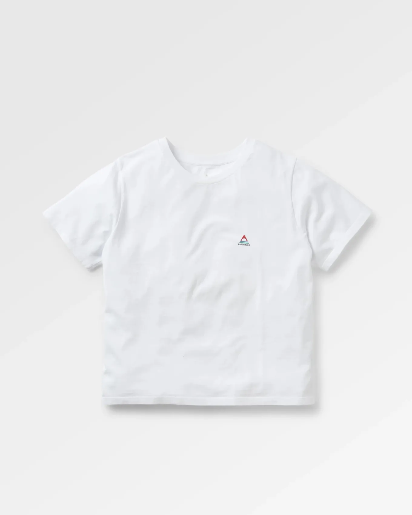 Klassisches T-Shirt aus recycelter Baumwolle - Weiß