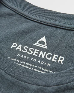 Klassisches T-Shirt aus recycelter Baumwolle - Schwarz