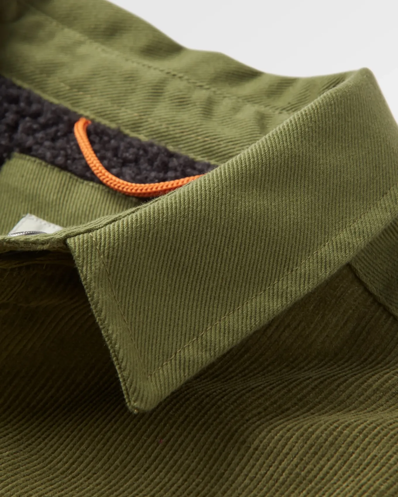 Kodiak 2.0 Sherpa Lined Cord Overshirt - Khaki