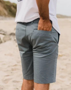 365 Leichte Bio-Baumwollshorts - Sturmgrau