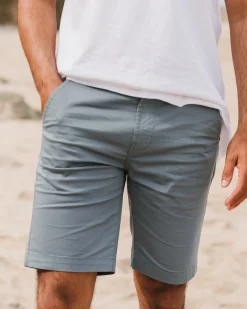 365 Leichte Bio-Baumwollshorts - Sturmgrau