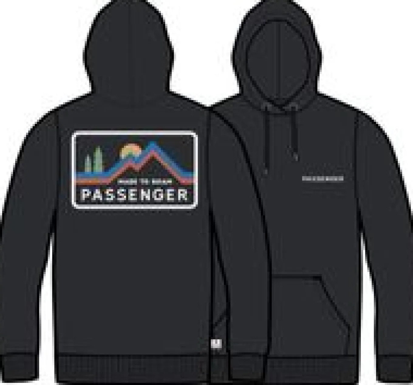 Made To Roam Hoodie - Black