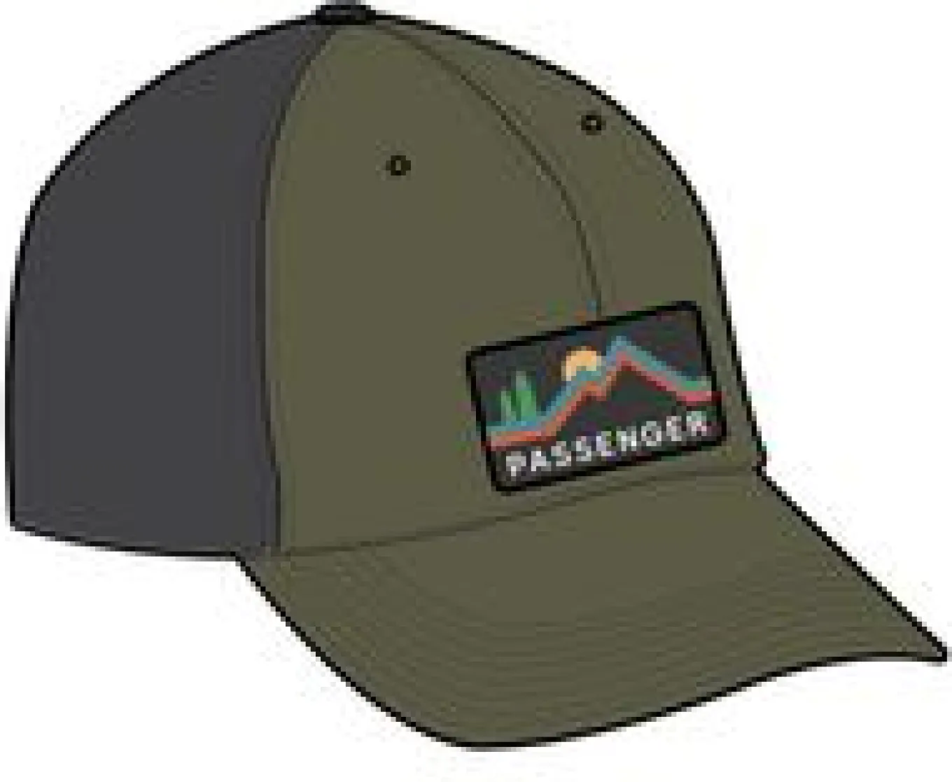 Made To Roam Netz Snapback Kappe - Khaki