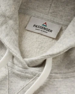 Made to Roam Recycelter Kapuzenpullover - Graumeliert