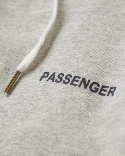 Made to Roam Recycelter Kapuzenpullover - Graumeliert