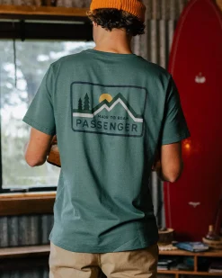 Made To Roam Recyceltes Baumwoll-T-Shirt - Tiefsee
