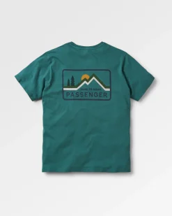Made To Roam Recyceltes Baumwoll-T-Shirt - Tiefsee