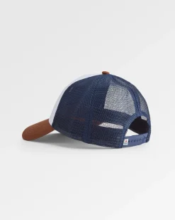 Made To Roam Trucker Kappe - Sattes Marineblau/Gummi