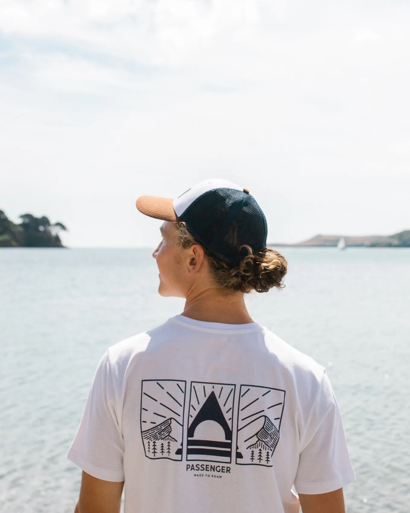 Made To Roam Trucker Kappe - Sattes Marineblau/Gummi