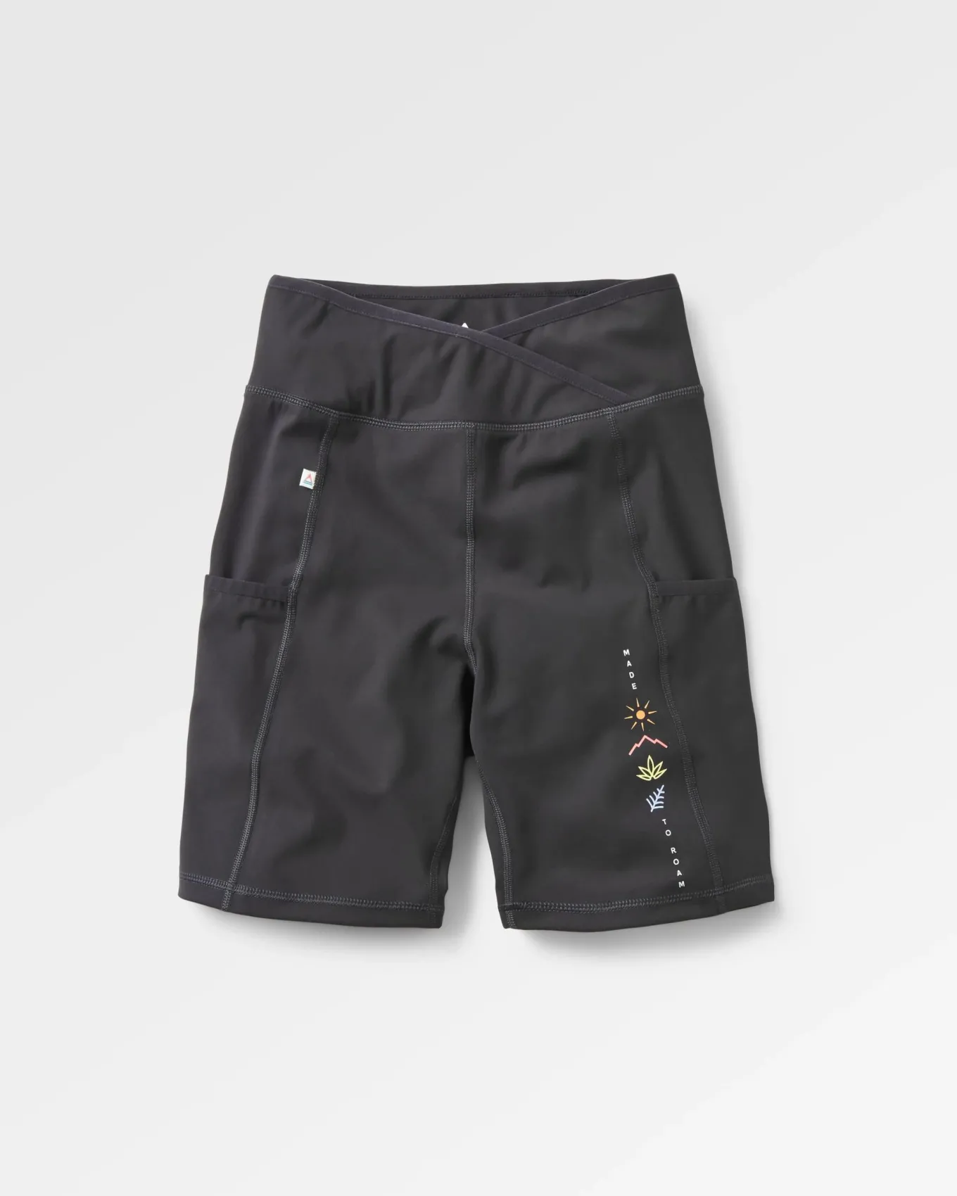 Mantra Recycelte Aktiv-Short - Schwarz