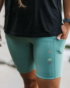 Mantra Recycelte Aktiv-Short - Tiefsee