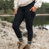 Mantra Recycelte Leggings - Schwarz