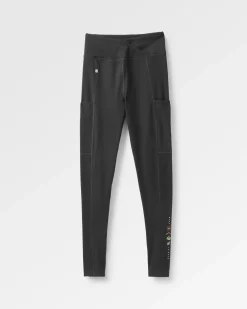 Mantra Recycelte Leggings - Schwarz