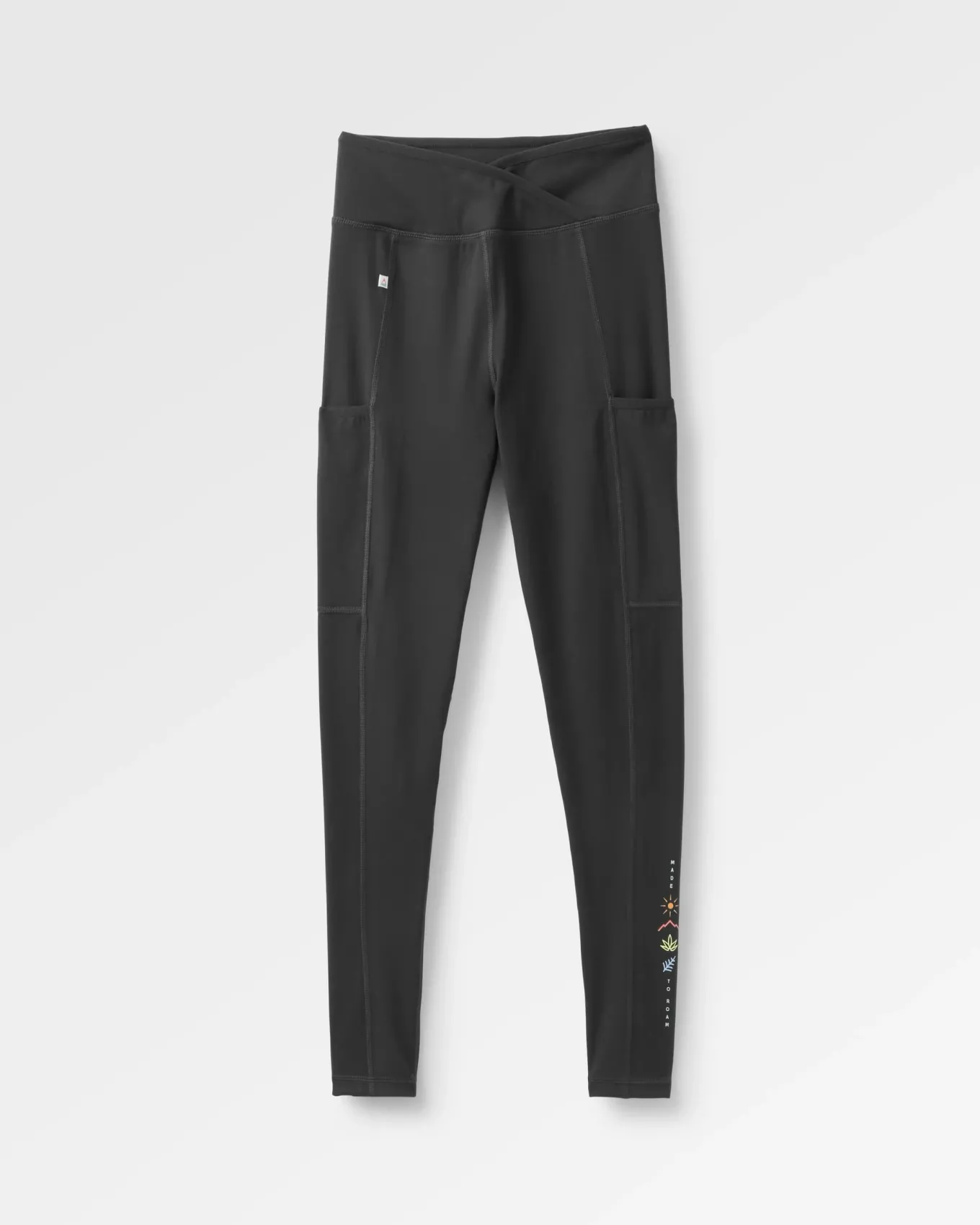 Mantra Recycelte Leggings - Schwarz