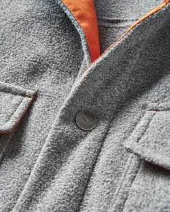 Maple Recyceltes Polar-Fleece-HemdMaple Polar-Fleece-Hemd - Graumeliert
