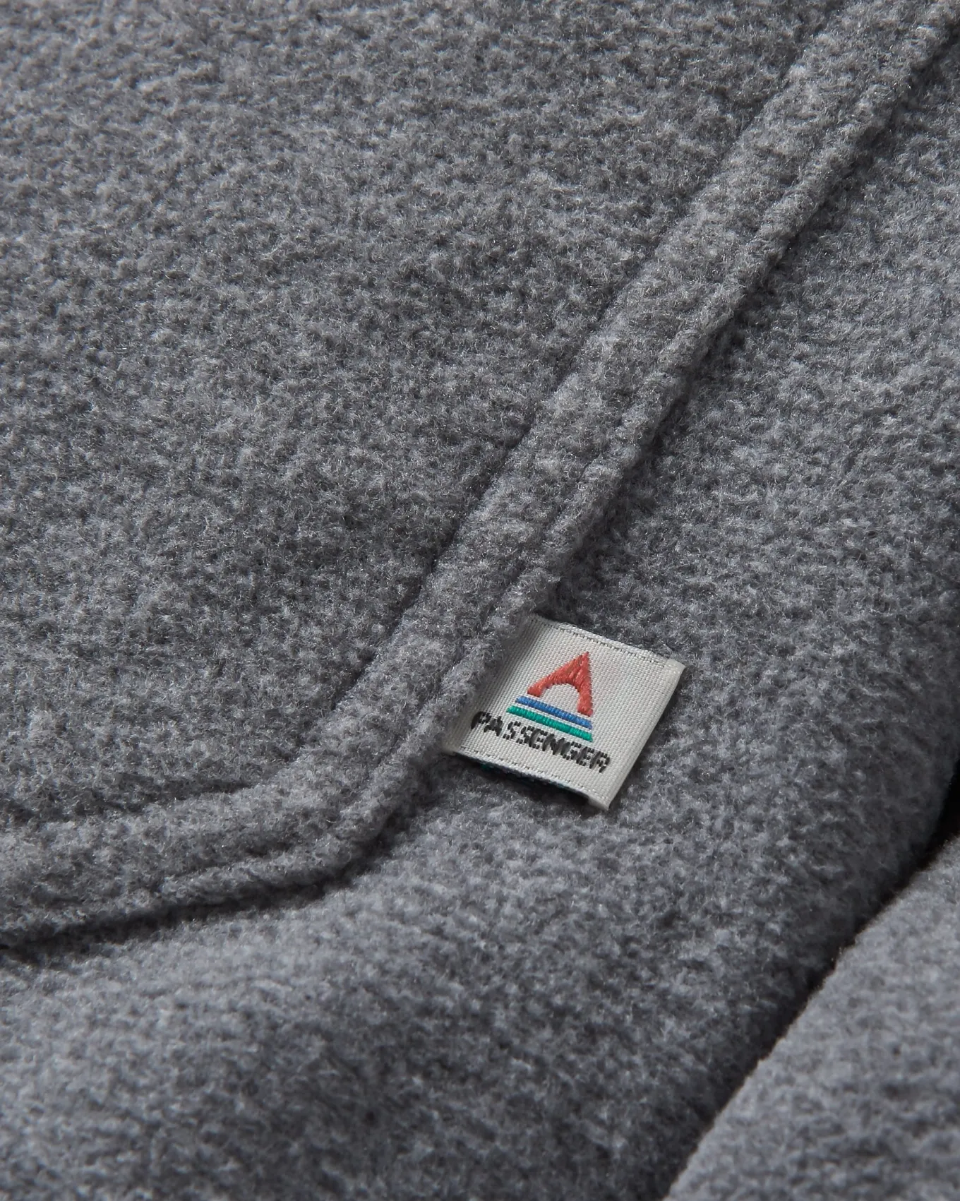Maple Recyceltes Polar-Fleece-Hemd - Graumeliert 2
