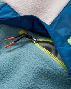 Maren 1/2 Zip Recyceltes Sherpa-Fleece - Arktis