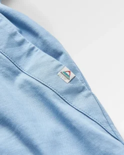 Mesmorise Organisches Baumwoll-Kleid - Verblasstes Denim