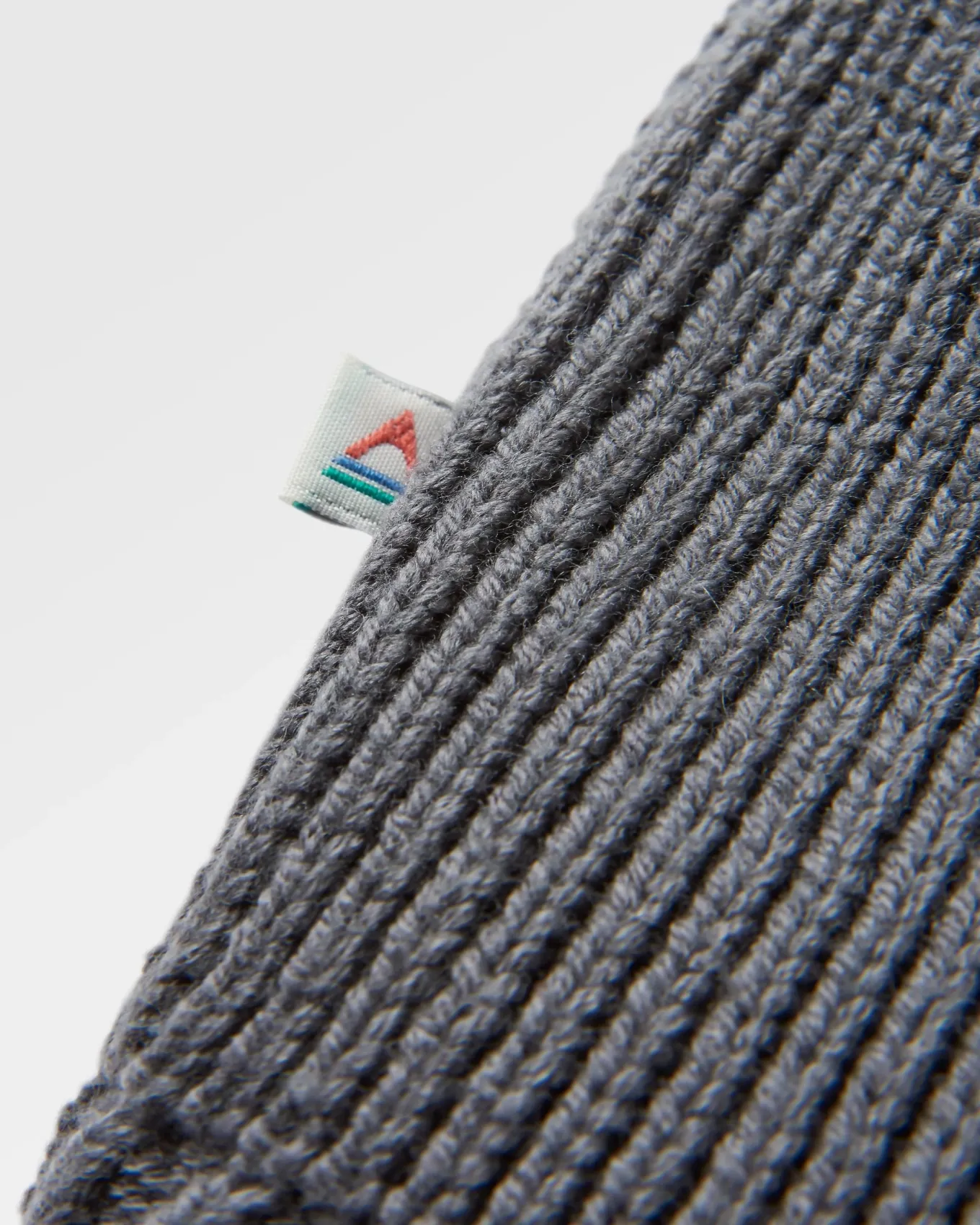 Moments Übergroßer Bio-Strickpullover - Limette Multi Streifen