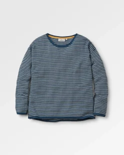 Muir Bio-Strickpullover - Dunkler Denim