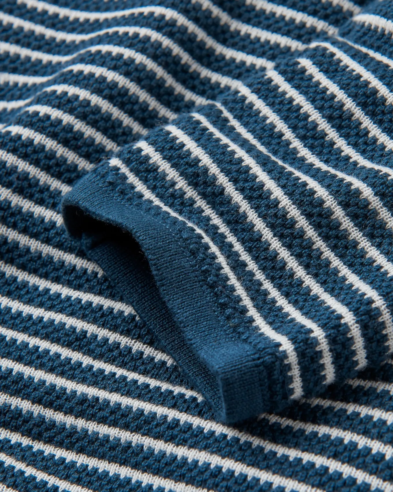 Muir Bio-Strickpullover - Dunkler Denim