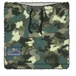 Mulled Recycelte Sherpa-Fleece-Snood - Alpen-Tarnung Khaki