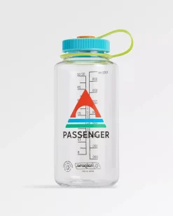 Nalgene 1L Weithals-Wasserflasche - Klar - Klar