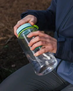 Nalgene 1L Weithals-Wasserflasche - Klar - Klar