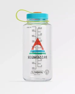 Nalgene 1L Weithals-Wasserflasche - Klar - Klar