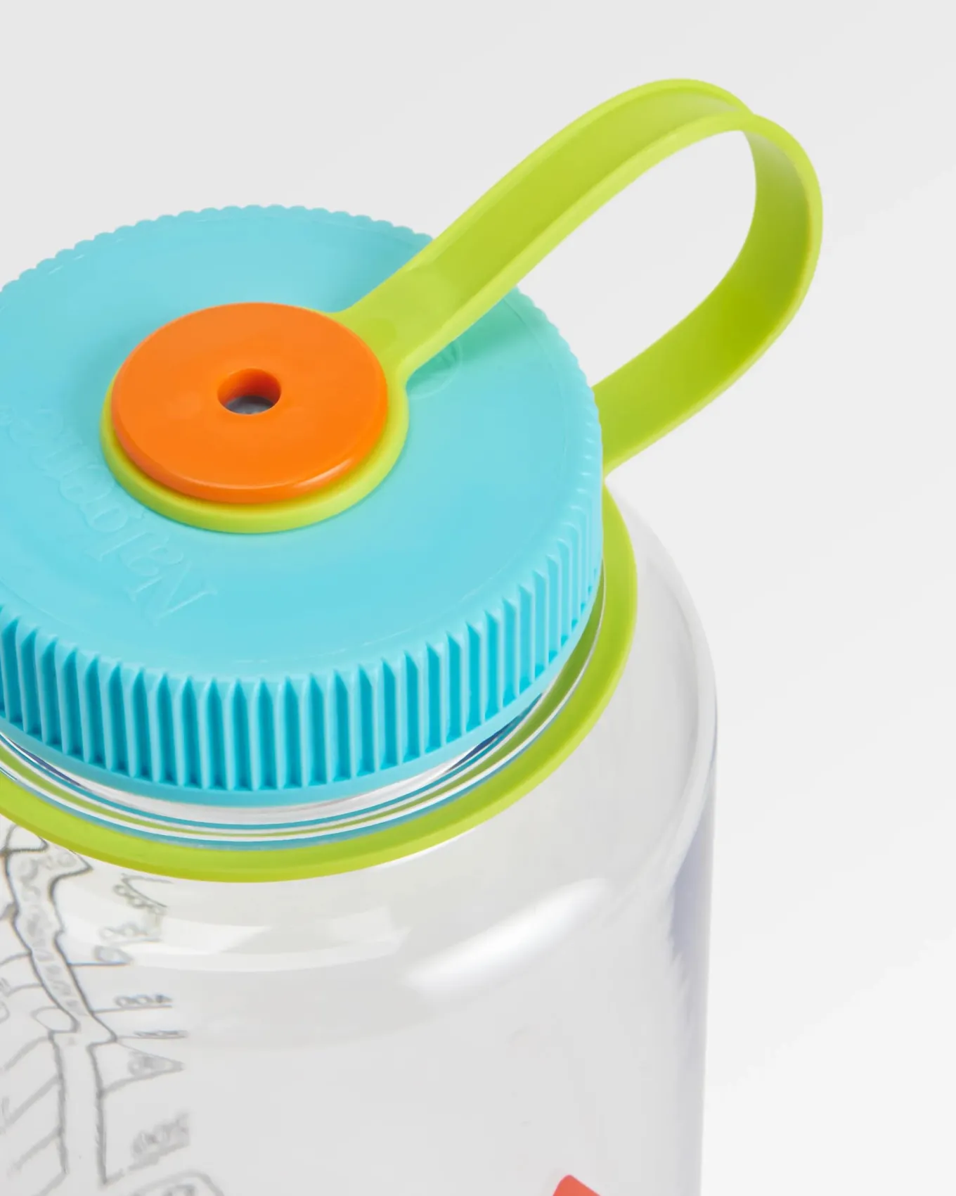 Nalgene 1L Weithals-Wasserflasche - Klar - Klar