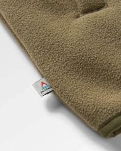 Nestling Recyceltes Polar-gefütterte Sherpa-Fleece - Bergszenen-Khaki