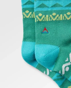 Nettle Organische Gemusterte Socken - Arktis
