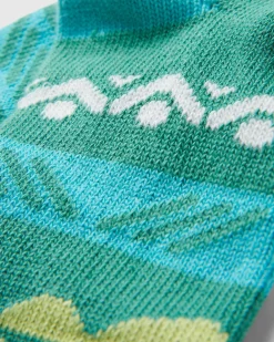 Nettle Organische Gemusterte Socken - Arktis