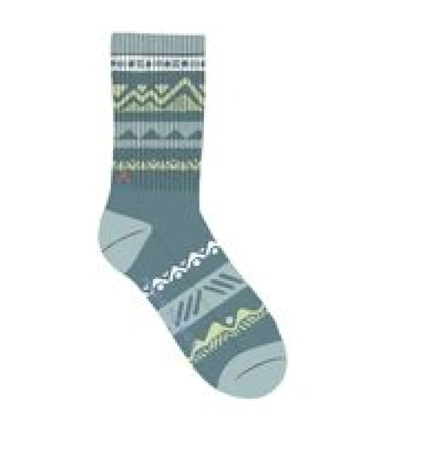 Nettle Organische Gemusterte Socken - Arktis