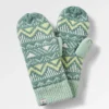 Nettle recycelte gefütterte Fleece-Handschuhe - Arktis