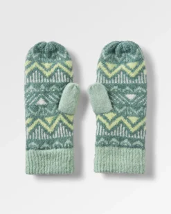 Nettle recycelte gefütterte Fleece-Handschuhe - Arktis