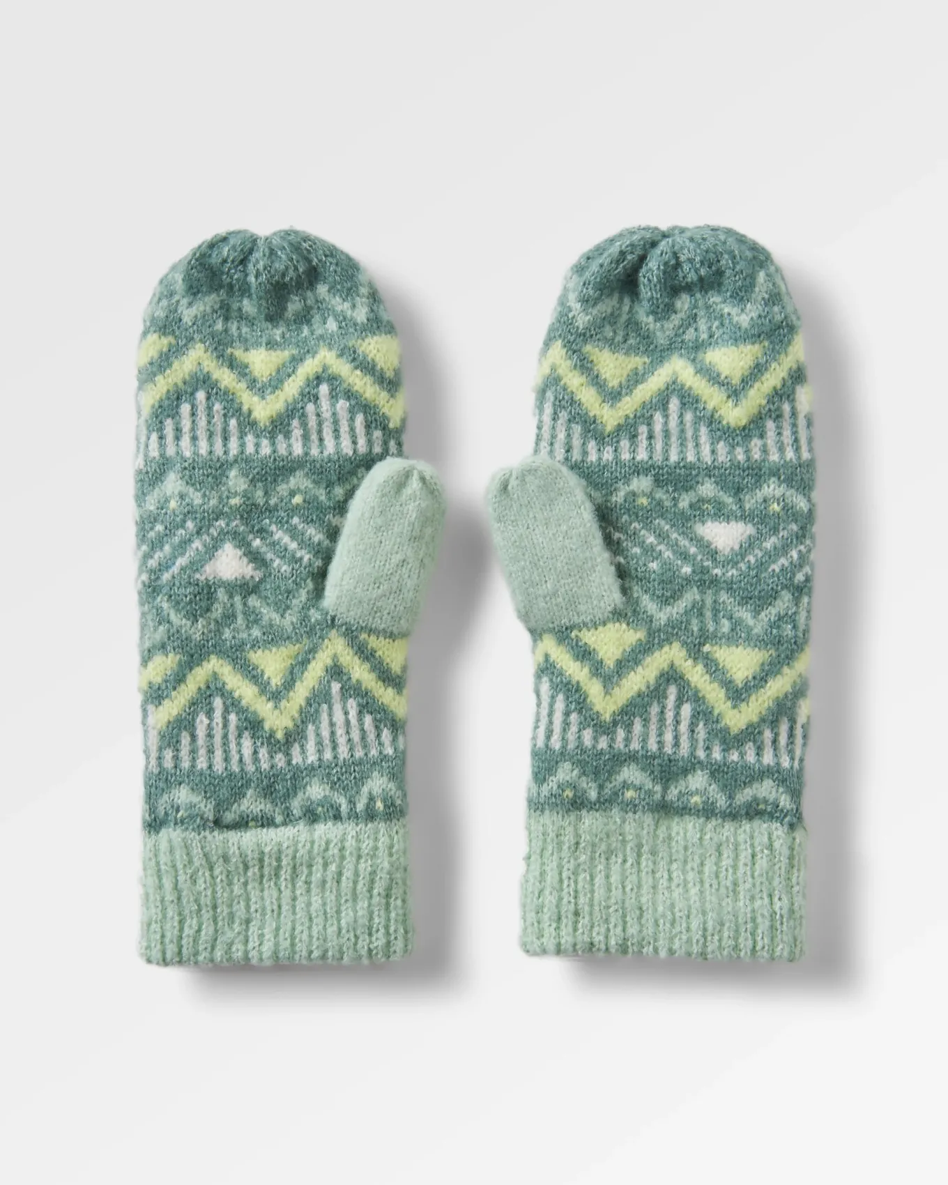 Nettle recycelte gefütterte Fleece-Handschuhe - Arktis