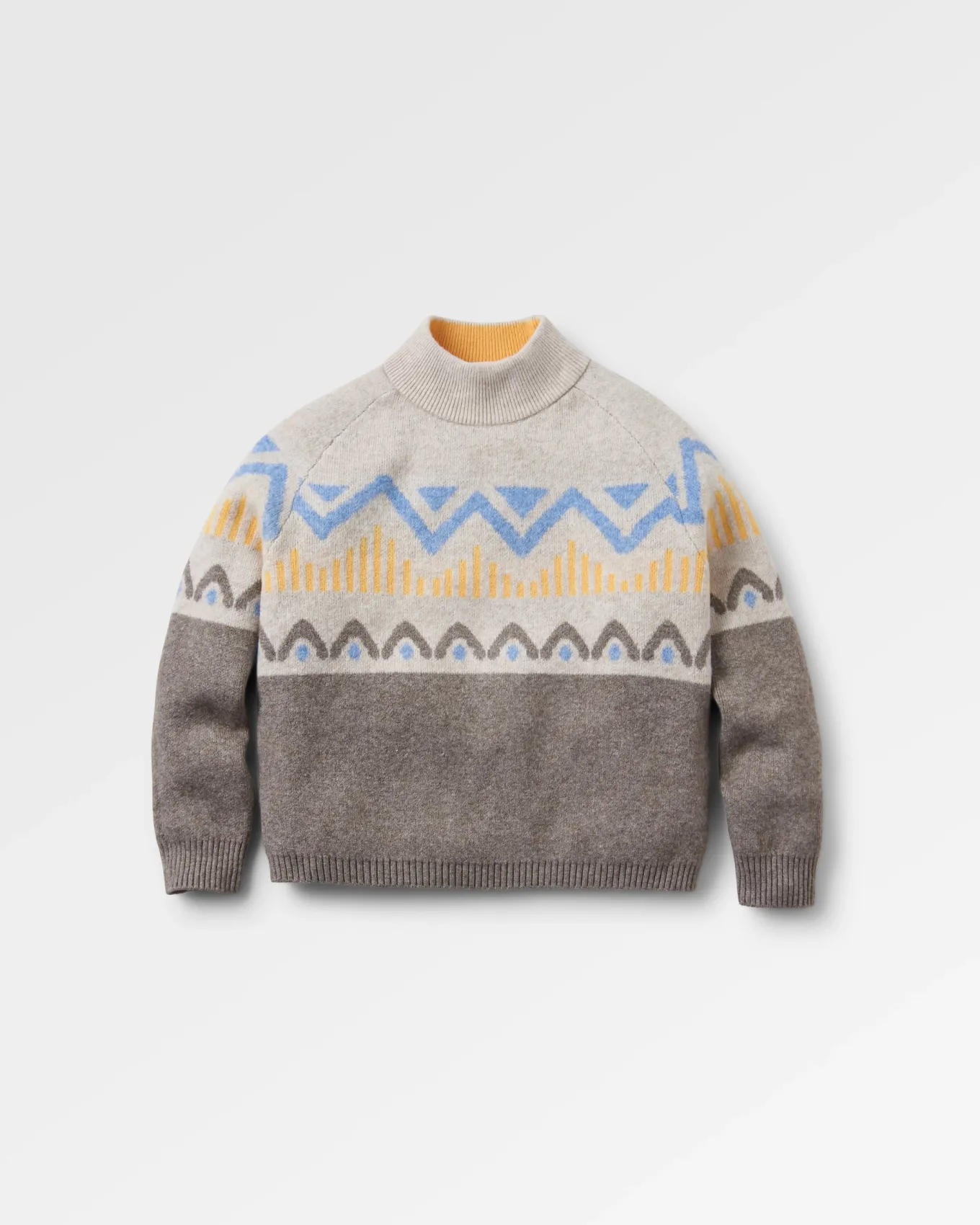 Nettle Recycelter Gestrickter Pullover - Birke
