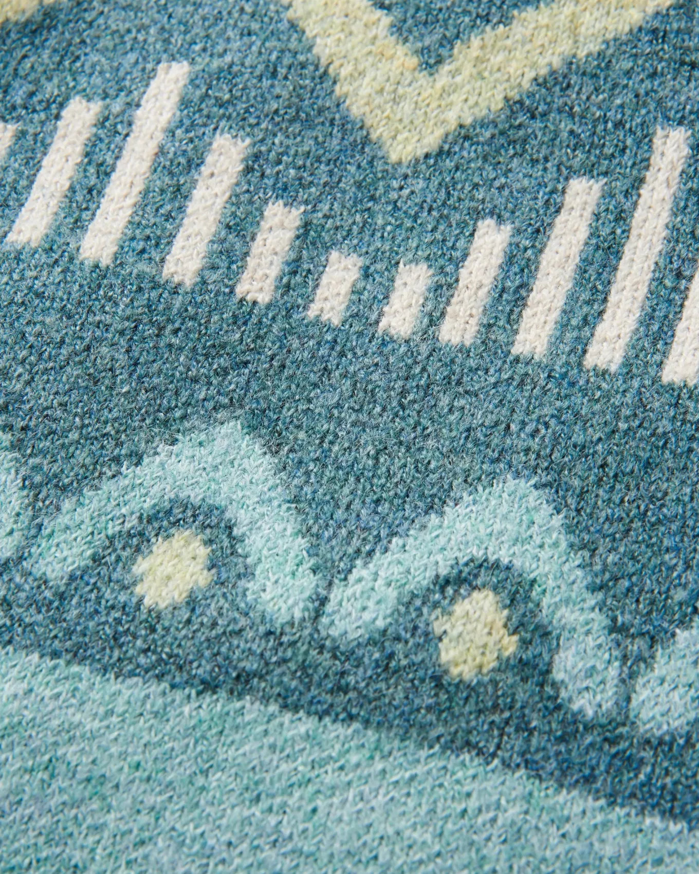 Nettle Recycelter Gestrickter Pullover - Arktis