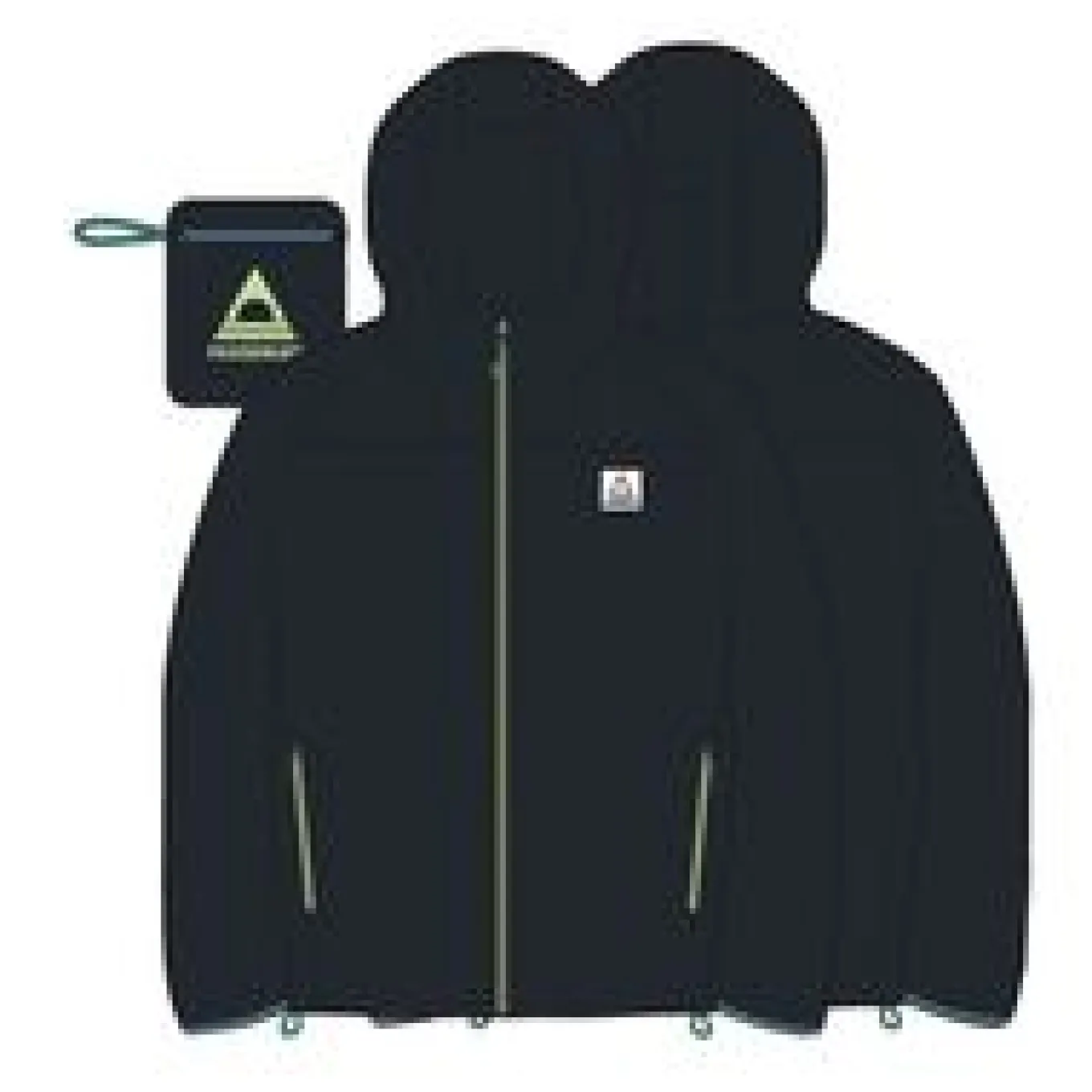 Northstar Daunenjacke aus recyceltem Material - Schwarz