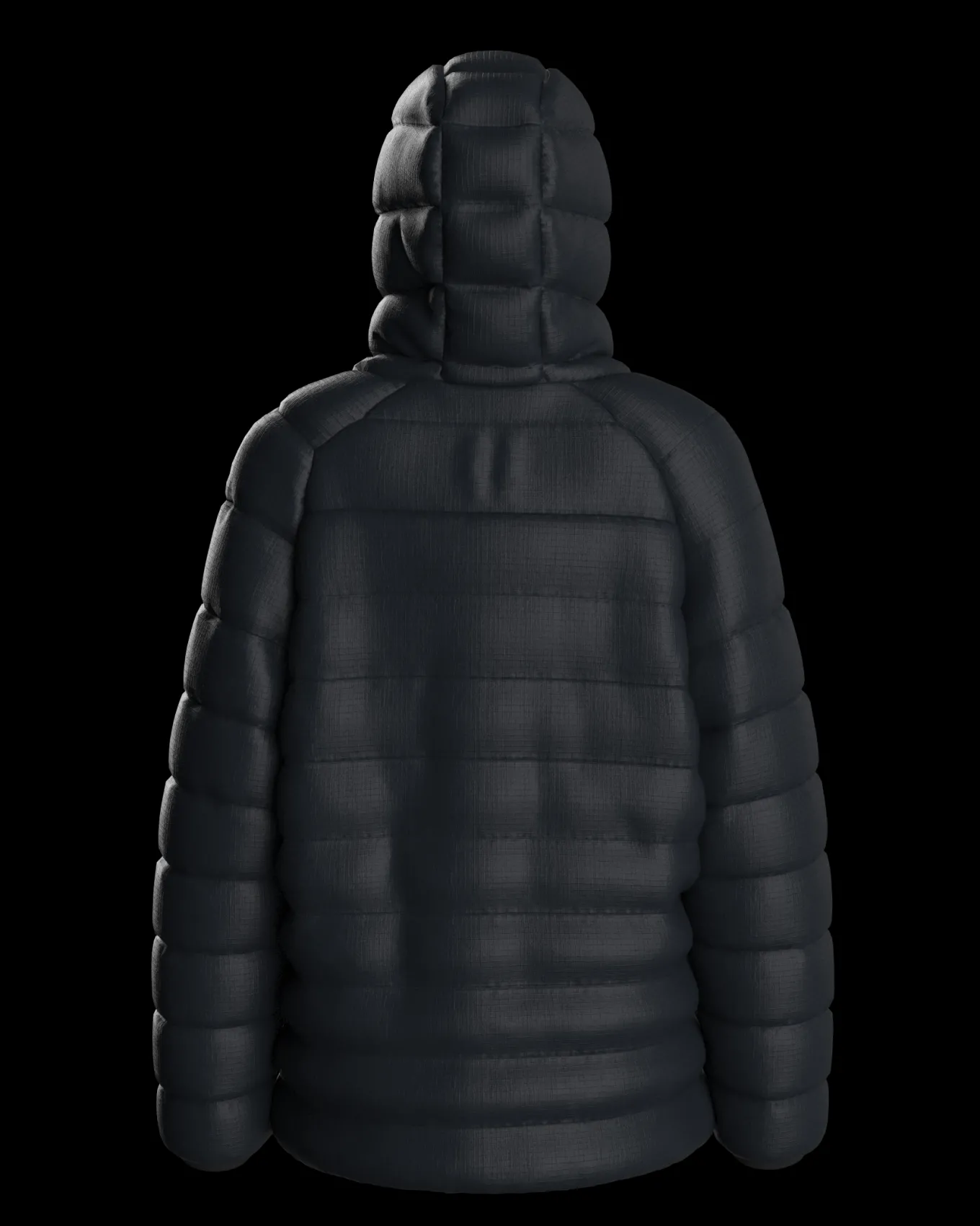 Northstar Daunenjacke aus recyceltem Material - Schwarz